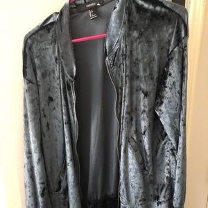 Velvet jacket from forever 21